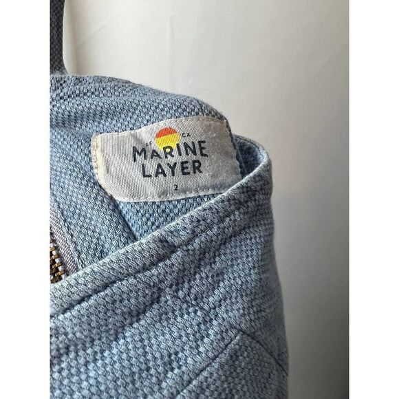 Marine Layer Tess Jumpsuit in Light Indigo Sz. 2 - Picture 5 of 8